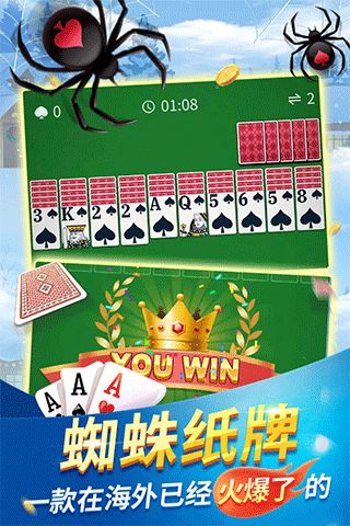 蜘蛛扑克牌游戏,智勇对决的牌桌传奇