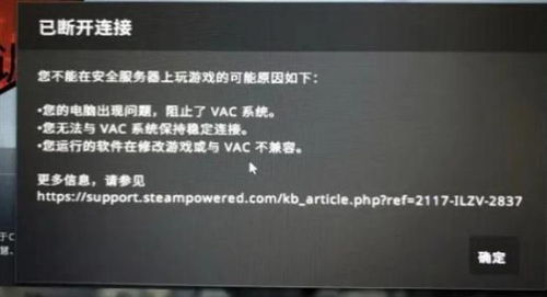 vac无法验证您的游戏会话,无法验证游戏会话的VAC之谜